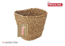 Inde Cesta Mimbre Rectangular 13 cm x 10 cm x 11 cm Privilege (36 Unidades)