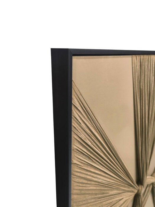 DKD Home Decor Set de 2 Cuadros de Lienzo y Yeso Pintado a Mano 153x53x4,5 cm