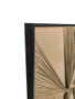 DKD Home Decor Set de 2 Cuadros de Lienzo y Yeso Pintado a Mano 153x53x4,5 cm