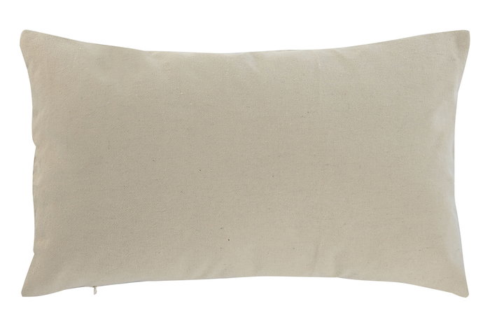 DKD Home Decor Cojin Boho Beige Algodon Polyester Bordado 8 x 30 x 50 cm (2 Unidades)