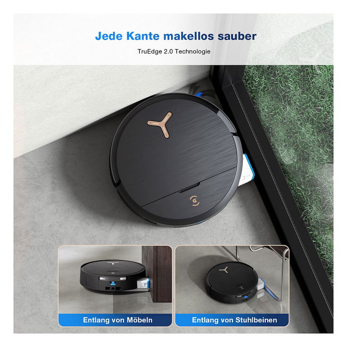 Ecovacs Deebot X9 PRO OMNI Robot Aspirador y Fregador con Estación Autovaciado, Negro, Navegación LIDAR, 16600 Pa, Autolimpieza de Mopa