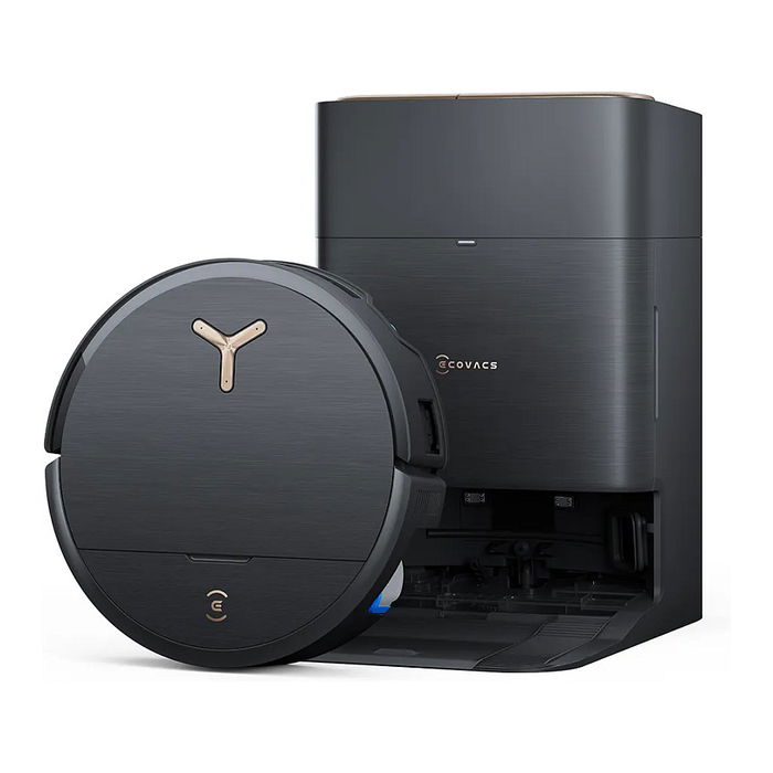 Ecovacs Deebot X9 PRO OMNI Robot Aspirador y Fregador con Estación Autovaciado, Negro, Navegación LIDAR, 16600 Pa, Autolimpieza de Mopa