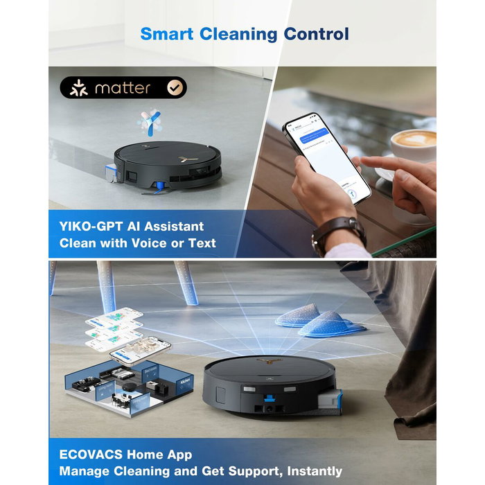 ECOVACS Deebot X9 Pro Omni Negro ECOVACS Deebot X9 Pro Omni Negro