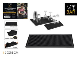 My Bar Tapete Escurridor De Vasos 30 x 15 cm (18 Unidades)
