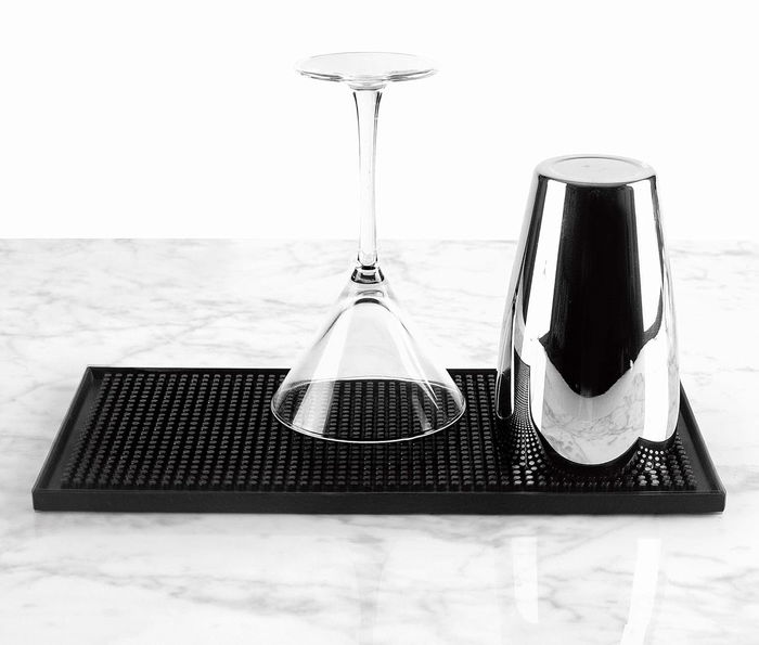 My Bar Tapete Escurridor De Vasos 30 x 15 cm (18 Unidades)