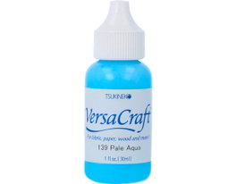 Tsukineko Tinta VERSACRAFT color azul pálido con bote cánula de 30ml