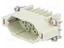 HARTING Han® D Plantilla de contacto macho 15 Pos.