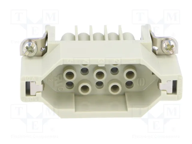 HARTING Han® D Plantilla de contacto macho 15 Pos.