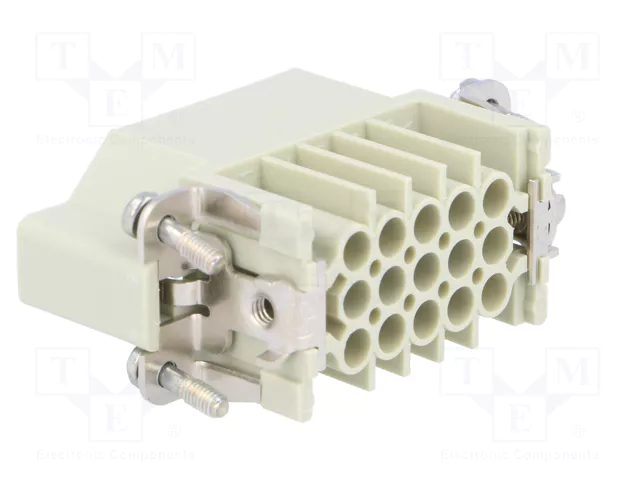 HARTING Han® D Plantilla de contacto macho 15 Pos.