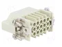 HARTING Han® D Plantilla de contacto macho 15 Pos.