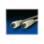 ROLINE Cable Teclado PS/2 ST/ST, 6 metros, Color Gris - Ref. Tastatur-Kabel-PS/2