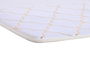 DKD Home Decor Alfombra Geometrical Glam Blanco Dorado 60 x 40 x 1 cm (6 Unidades)