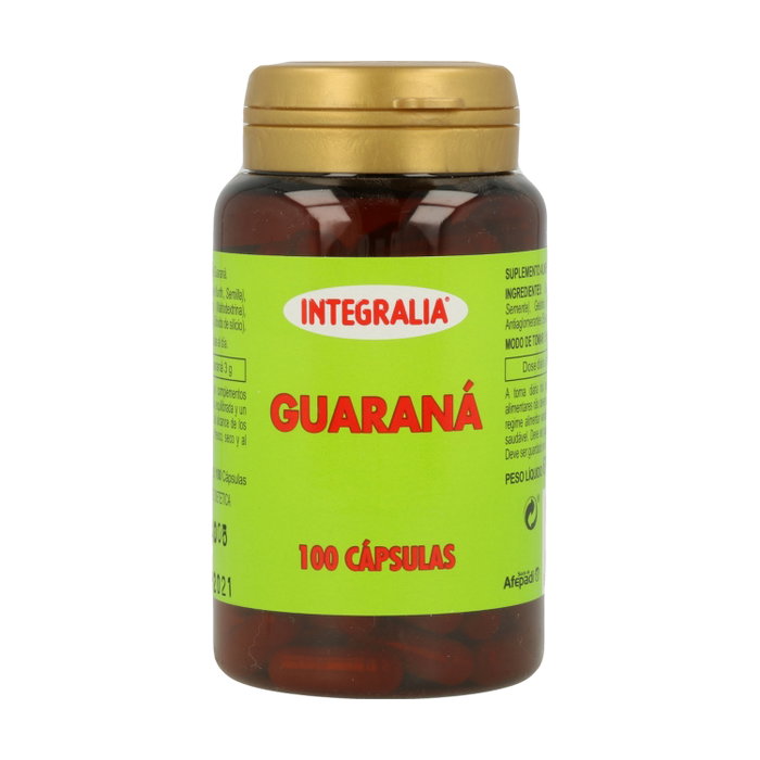 Integralia Guarana 100 cápsulas - Energía natural para el organismo Integralia Guarana 100 cápsulas - Energía natural para el organismo