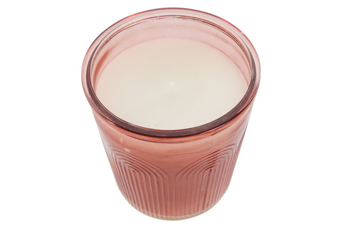 DKD Home Decor Set de 3 Velas de Cera de Parafina en Frasco de Cristal