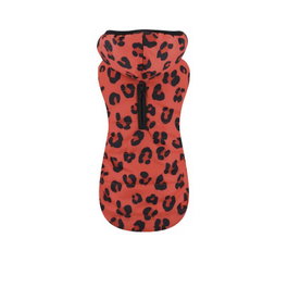 Nayeco Chaqueta Con Capucha Red Leopard 35 cm para Perro