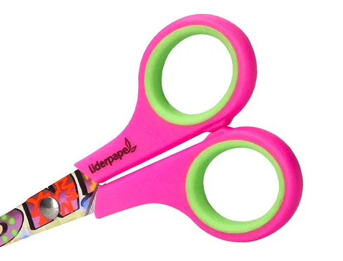 Liderpapel Tijeras Hip Hop 14cm Hojas Acero Inoxidable Mango Plástico Punta Redonda Unidad Liderpapel Tijeras Hip Hop 14cm Hojas Acero Inoxidable Mango Plástico Punta Redonda Unidad