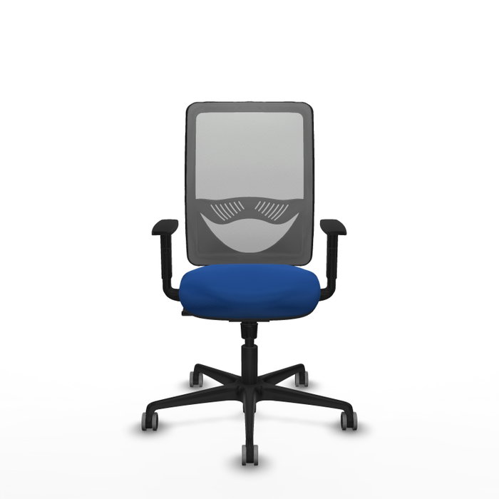 PIQUERAS Y CRESPO Silla de oficina Zulema con mecanismo Sincro, Azul y Gris PIQUERAS Y CRESPO Silla de oficina Zulema con mecanismo Sincro, Azul y Gris