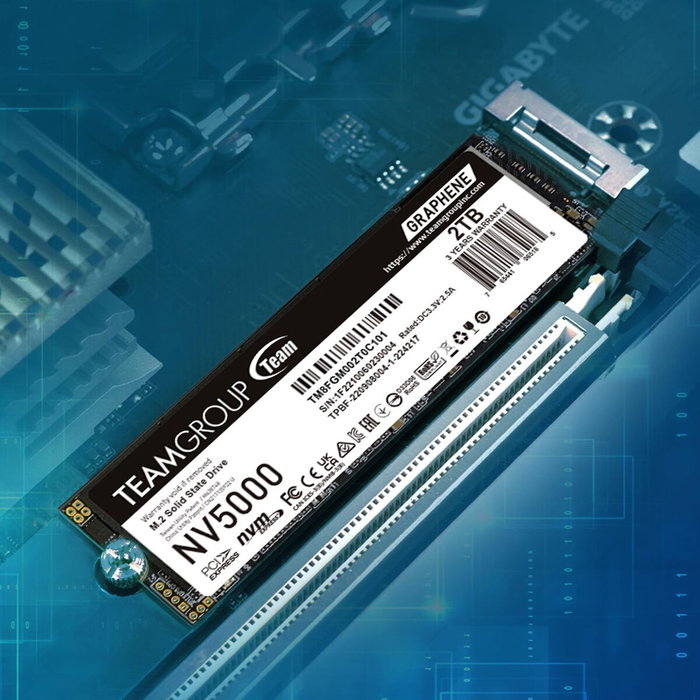 Team Group NV5000 2 TB M.2 NVMe PCIe 4.0 Team Group NV5000 2 TB M.2 NVMe PCIe 4.0