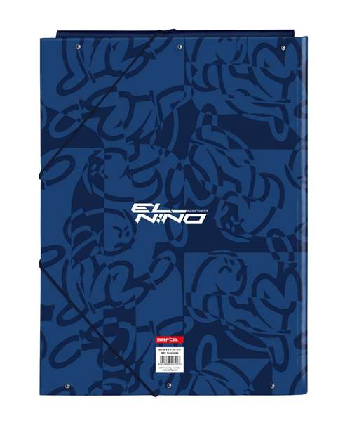 Carpeta El Niño Paradise Azul marino A4