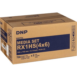 DNP DS-RX 1 HS Media Set 10x15 cm, 2x 700 hojas