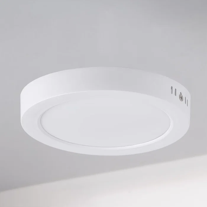 HO Plafón Superficie LED 100Lm/W 12W 1200Lm Blanco Frío 6000ºK IP20 DOB Aluminio HO-PLC-12W-1200LM-CW HO Plafón Superficie LED 100Lm/W 12W 1200Lm Blanco Frío 6000ºK IP20 DOB Aluminio HO-PLC-12W-1200LM-CW