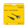 DeLOCK Adaptador USB 2.0 a RS-232 con conector D-Sub de 9 pines, 1,8 m