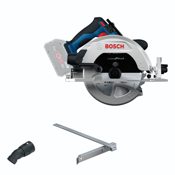 Bosch GKS 18V-68-2 Sierra circular inalámbrica en L-BOXX Bosch GKS 18V-68-2 Sierra circular inalámbrica en L-BOXX