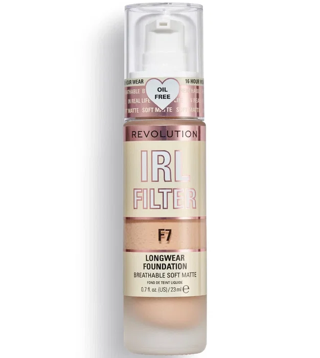 Revolution Make Up IRL FILTER longwear foundation #F7