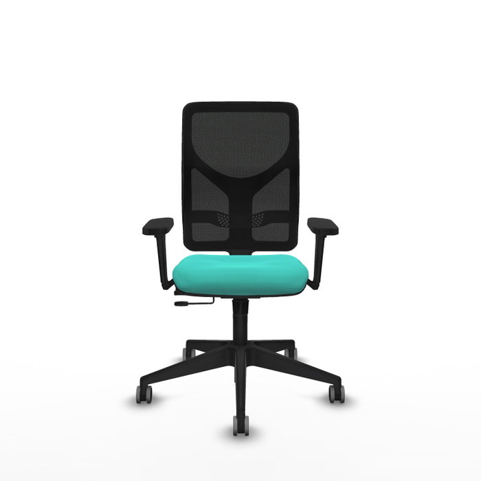 PIQUERAS Y CRESPO Silla de oficina Motilla con Mecanismo Sincro/Traslack Turquesa y Negro PIQUERAS Y CRESPO Silla de oficina Motilla con Mecanismo Sincro/Traslack Turquesa y Negro