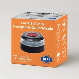 Quick media Luz de emergencia V16IOT-2 LED