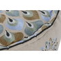 DKD Home Decor Cojín Suelo Algodón 60x60x27 Azul