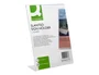 Q-connect Expositor sobremesa metacrilato forma L 213x300 mm