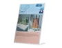 Q-connect Expositor sobremesa metacrilato forma L 213x300 mm