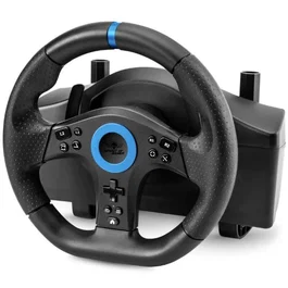 Spirit of Gamer Volante Race Wheel Pro 5 para PC y Consolas - Volante de Simulación con Pedales
