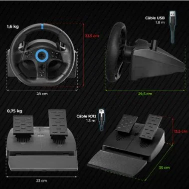 Spirit of gamer Volante Race Wheel Pro 5 Spirit of gamer Volante Race Wheel Pro 5