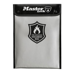 Master Lock Portadocumentos resistente al fuego y al agua 2,8l
