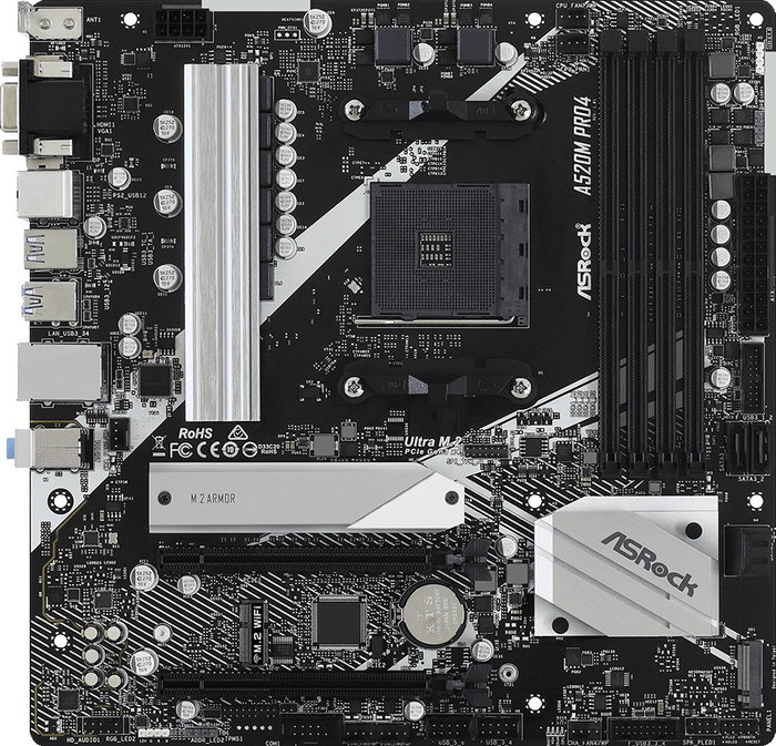 ASRock A520M PRO 4 micro ATX