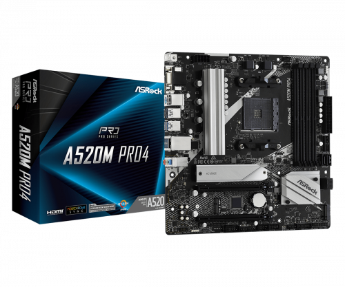 ASRock A520M PRO 4 micro ATX