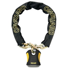 ONGUARD Cadena Antirrobo Beast 8017/8018 con 4 Llaves de Recambio y 1 Llave LED