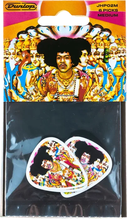 Dunlop Púa Jimi Hendrix Bold As Love / Medium (Pack De 6)