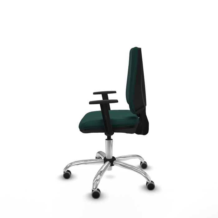 PIQUERAS Y CRESPO Silla de oficina Elche Verde botella