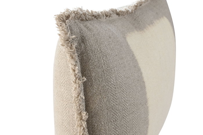 DKD Home Decor Cojín de Lino Natural 60x40x8 cm
