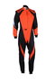 Omp Traje de Carreras Karting KS-3X FIA 8877-2022 Niño Negro / Naranja Fluo Talla 160