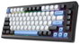 Redragon K607 APS PRO Teclado Gaming Inalámbrico Low Profile RGB Switches Azules Layout Español