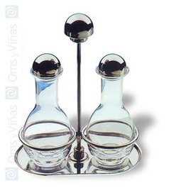 Mepra Vinagrera Gala 2 Piezas - Vinagrera y Aceitera de Orfebrería