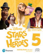 LONGMAN, My Disney Stars and Heroes British Edition Level 5 Activity Book with eB - LONGMAN
