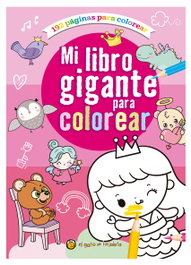 GATO DE HOJALATA, Mi libro gigante para colorear 1 (Rosa)