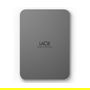 LaCie 4TB Mobile Drive Secure Disco Duro Externo USB-C 3.2 5 Gbit/s Gris