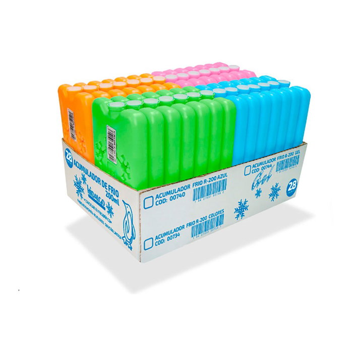 Hidalgo Acumulador de frío r-400, 400 ml, colores surtidos Hidalgo Acumulador de frío r-400, 400 ml, colores surtidos