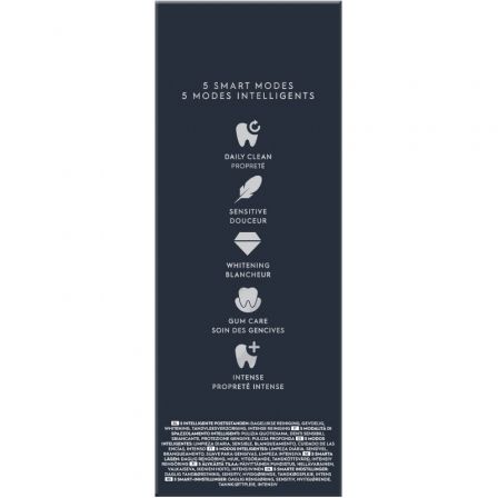 Braun Oral-B iO 6 Cepillo Dental Eléctrico Recargable Negro con 2 Recambios Cabezal y Estuche de Viaje